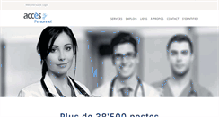 Desktop Screenshot of acces-personnel.ch